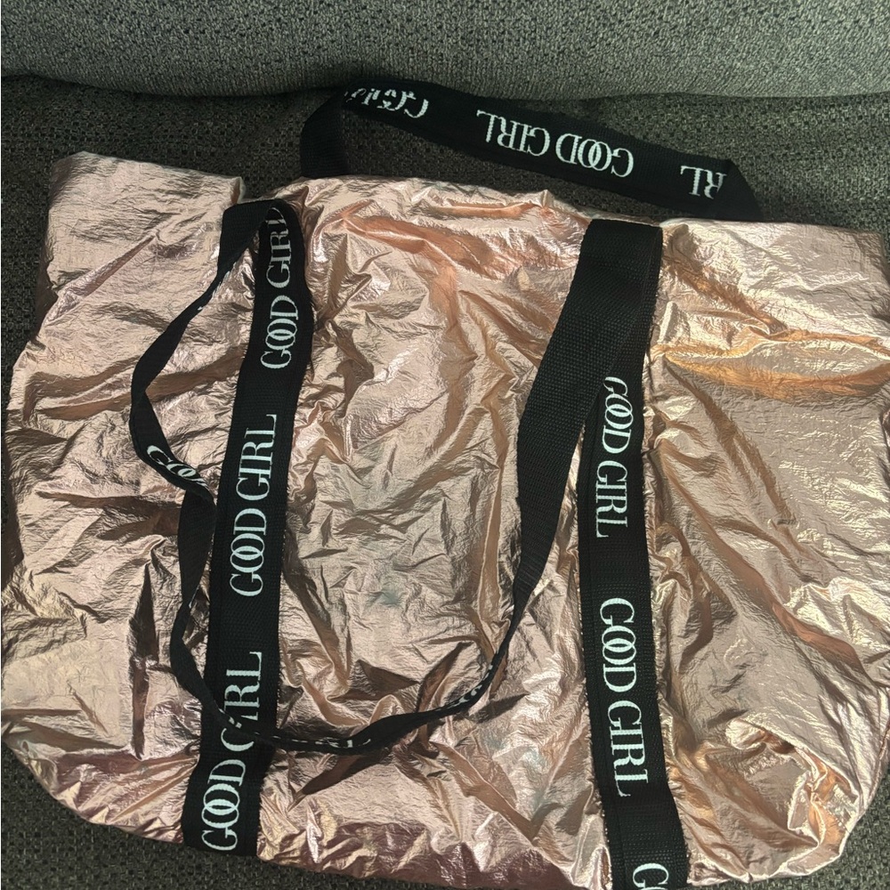 Metallic Pink Tote Bag